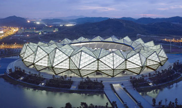 深圳大運會場館--消防應急燈案例