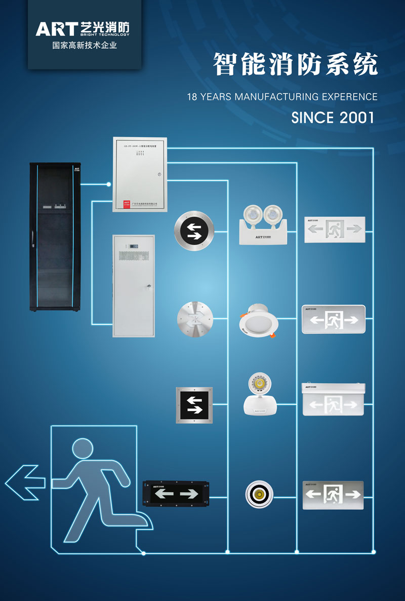 智慧時代來臨，智能消防行業(yè)發(fā)展迅猛，藝光智能疏散系統(tǒng)為安全保駕護航